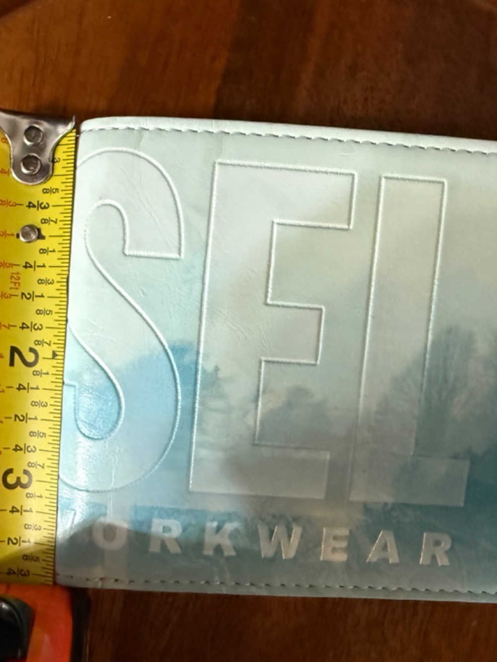Vintage Y2K Diesel Love and Workwear 78 Graphic Bifold Wallet EXCELLENT - Picture 6 of 6